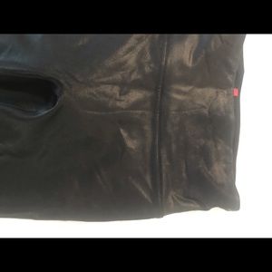 Spank Faux Leather Leggings